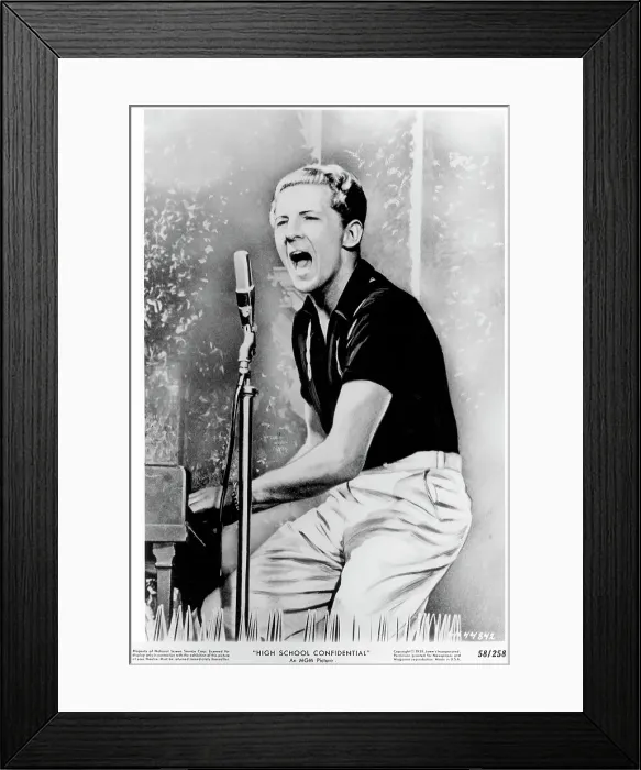 Framed Print : Photo of Jerry Lee Lewis Framed Print : Photo of Jerry Lee Lewis