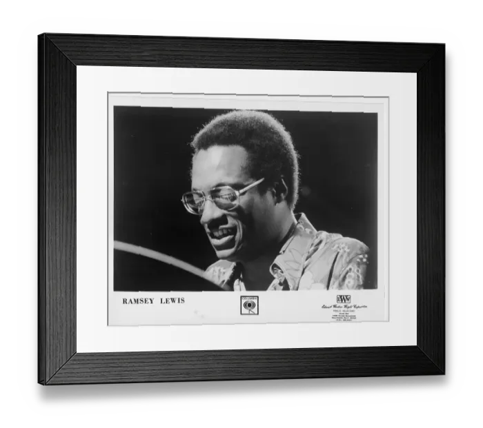 Framed Print : Photo of Ramsey Lewis Framed Print : Photo of Ramsey Lewis