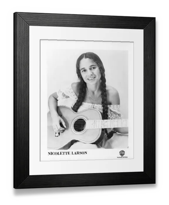 Framed Print : Photo of Nicolette Larson Framed Print : Photo of Nicolette Larson