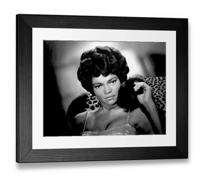 Framed Print : Photo of Eartha Kitt Framed Print : Photo of Eartha Kitt