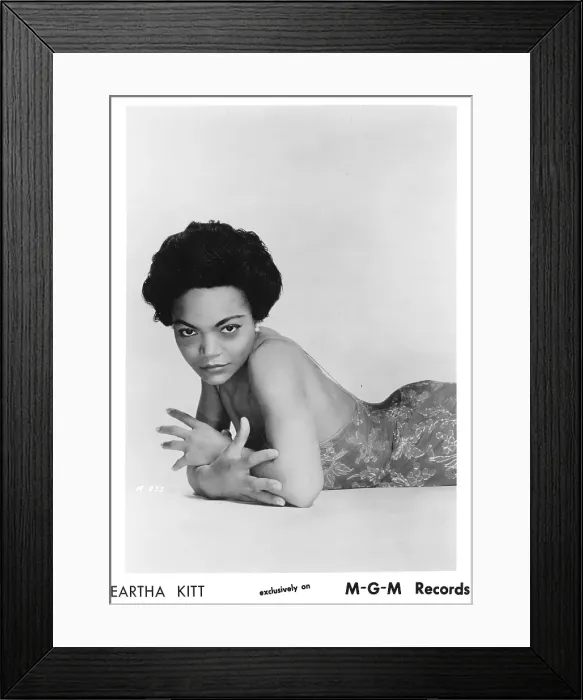 Framed Print : Photo of Eartha Kitt