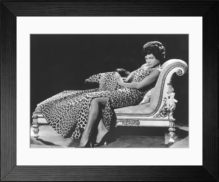 Framed Print : Photo of Eartha Kitt Framed Print : Photo of Eartha Kitt