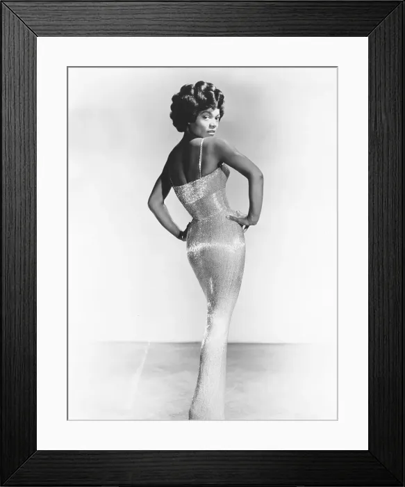 Framed Print : Photo of Eartha Kitt Framed Print : Photo of Eartha Kitt