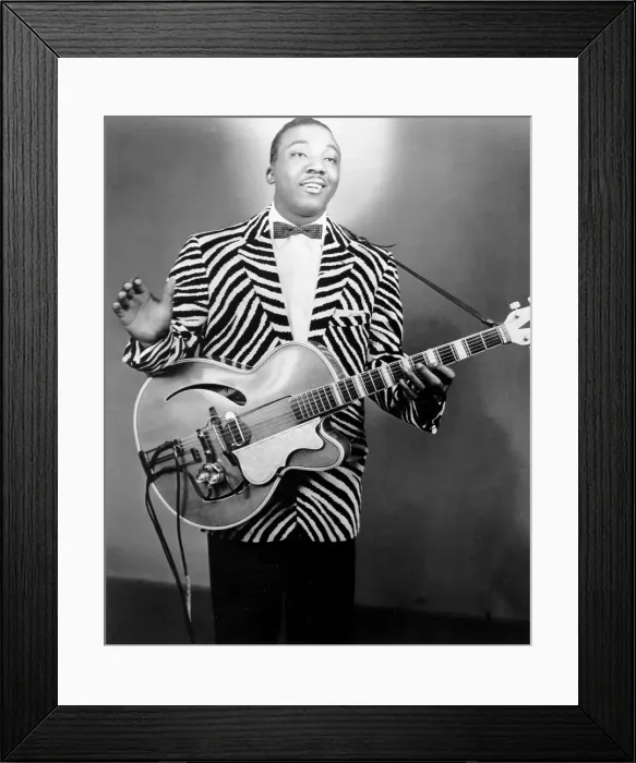 Framed Print : Photo of J.B. Lenoir Framed Print : Photo of J.B. Lenoir
