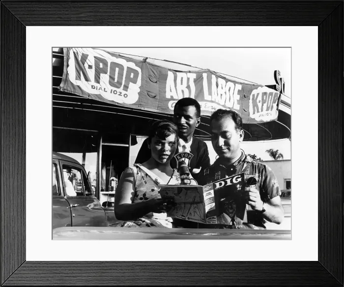 Framed Print : Photo of Art Laboe