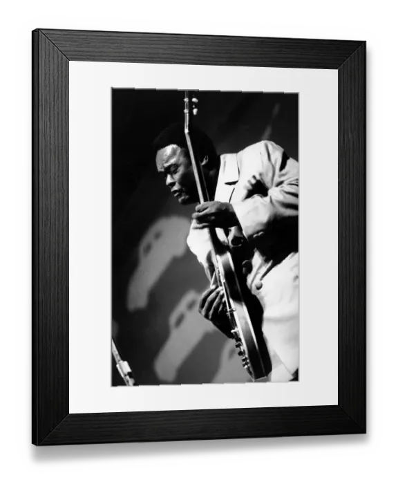 Framed Print : Photo of Freddie King Framed Print : Photo of Freddie King
