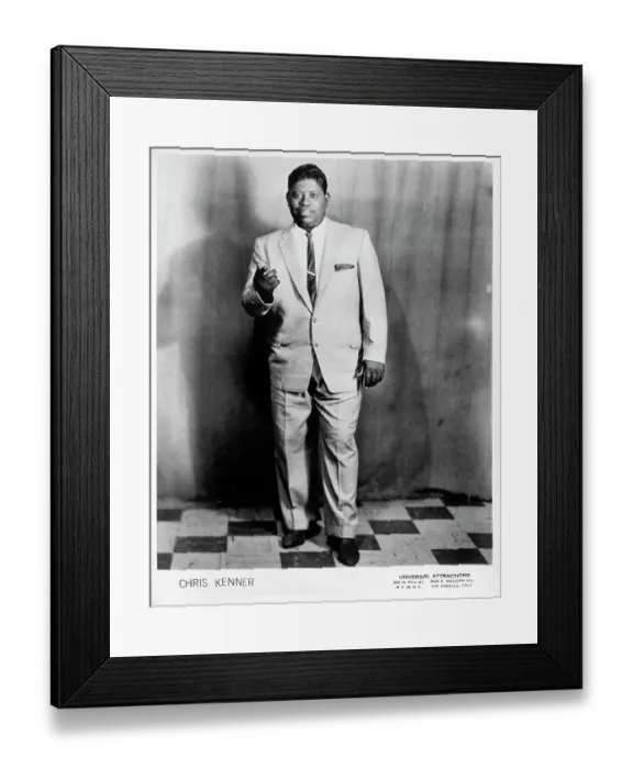 Framed Print : Photo of Chris Kenner Framed Print : Photo of Chris Kenner