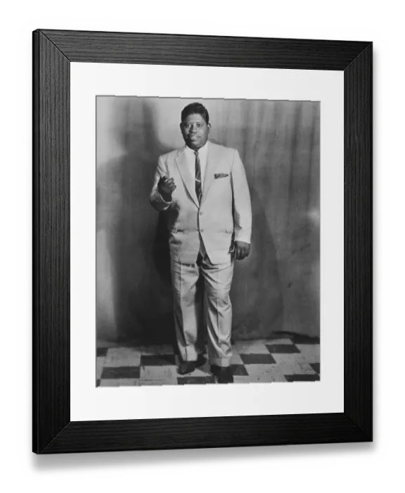Framed Print : Photo of Chris Kenner Framed Print : Photo of Chris Kenner
