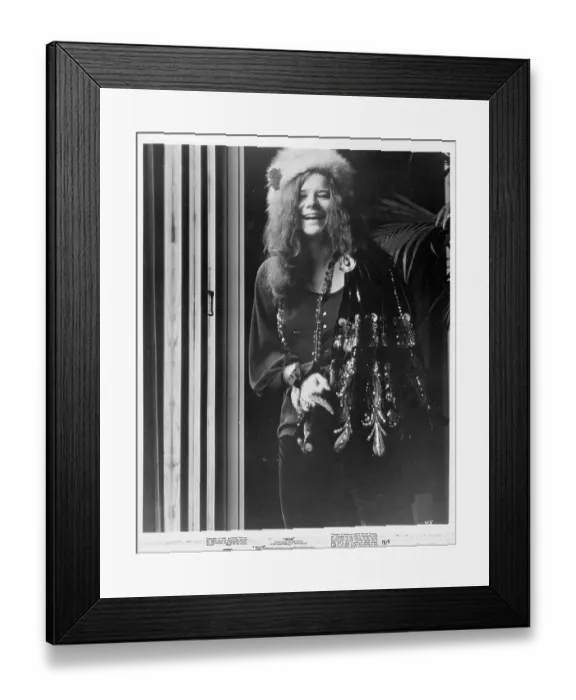 Framed Print : Photo of Janis Joplin Framed Print : Photo of Janis Joplin