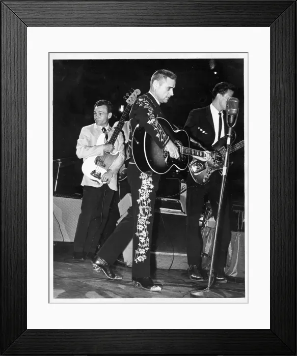 Framed Print : Photo of George Jones Framed Print : Photo of George Jones