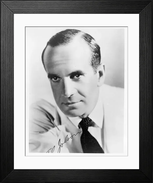 Framed Print : Photo of Al Jolson Framed Print : Photo of Al Jolson