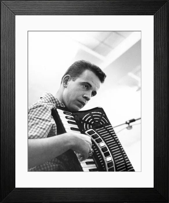 Framed Print : Photo of Pete Jolly Framed Print : Photo of Pete Jolly