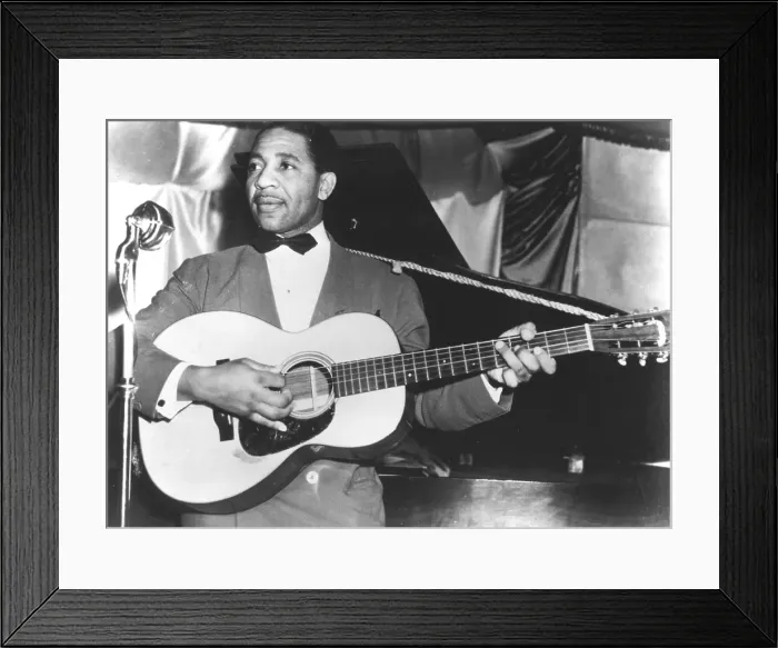 Framed Print : Photo of Lonnie Johnson Framed Print : Photo of Lonnie Johnson