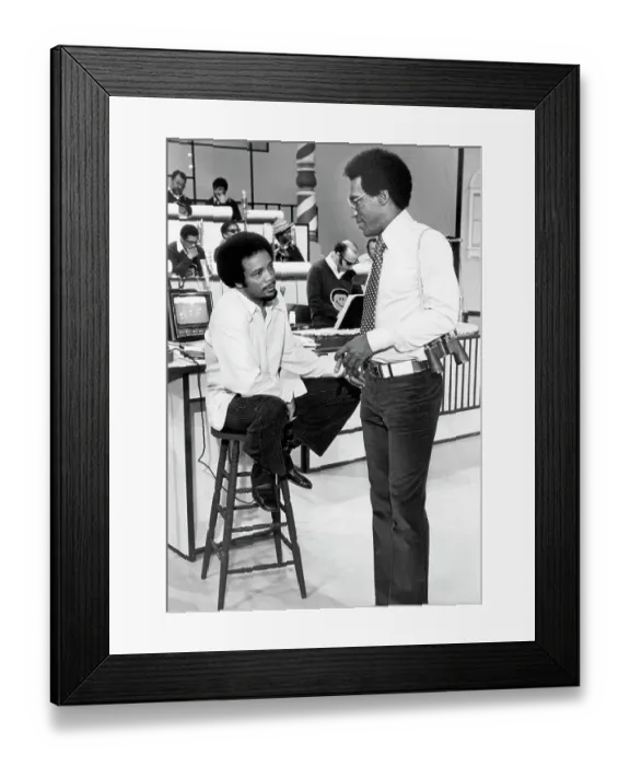 Framed Print : Photo of Quincy Jones Framed Print : Photo of Quincy Jones