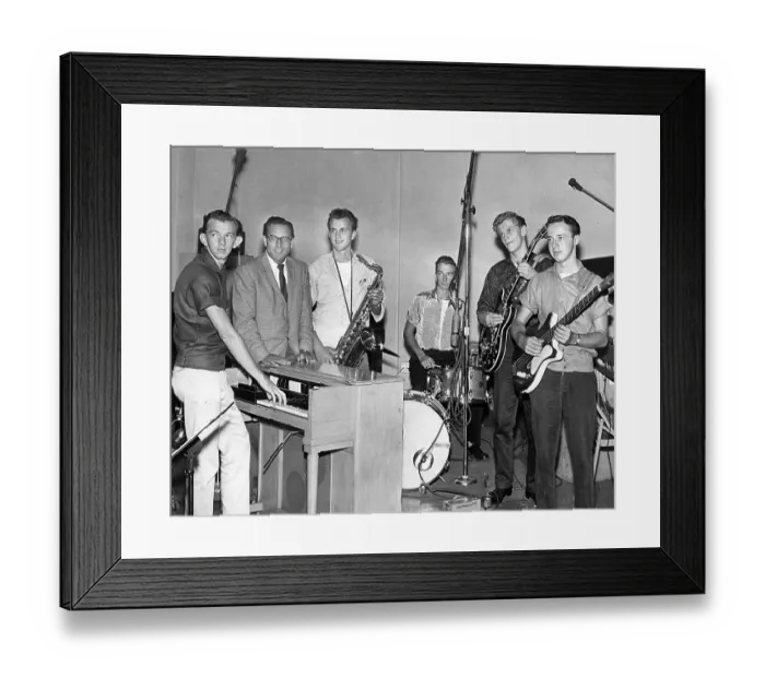 Framed Print : Photo of Johnny & Huricanes Framed Print : Photo of Johnny & Huricanes