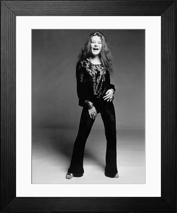 Framed Print : Photo of Janis Joplin Framed Print : Photo of Janis Joplin