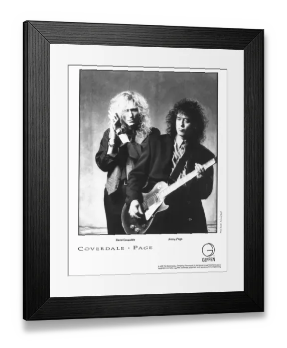 Framed Print : Photo of Jimmy Page Framed Print : Photo of Jimmy Page