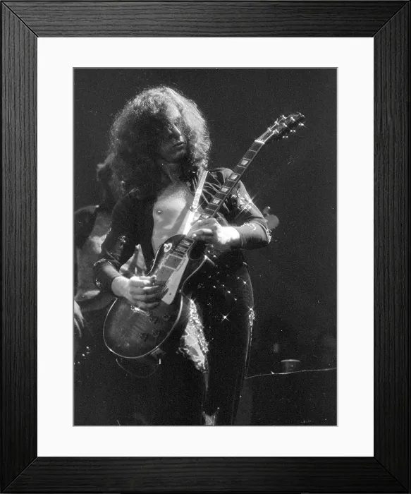 Framed Print : Photo of Jimmy Page Framed Print : Photo of Jimmy Page