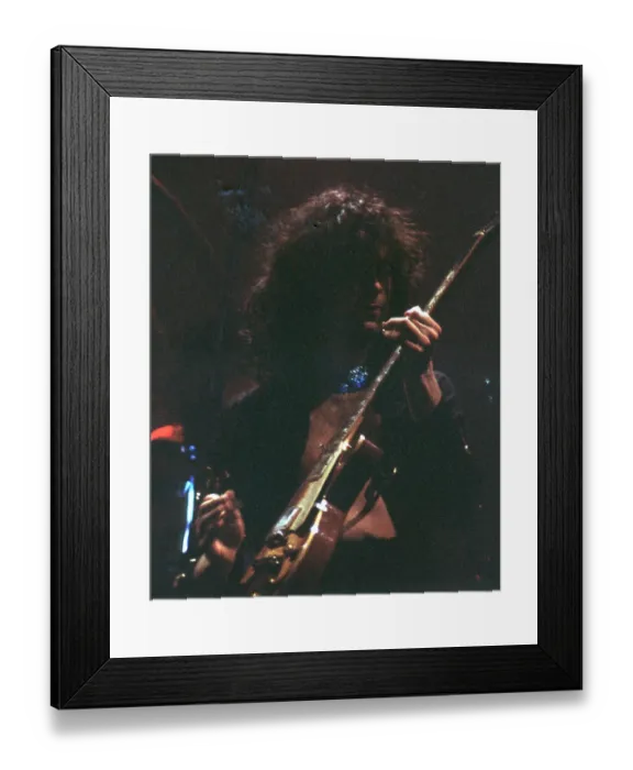 Framed Print : Photo of Jimmy Page Framed Print : Photo of Jimmy Page