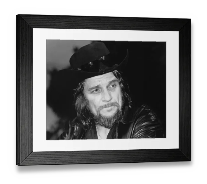 Framed Print : Photo of Waylon Jennings Framed Print : Photo of Waylon Jennings