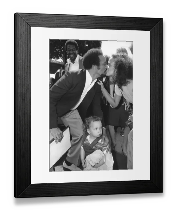 Framed Print : Photo of Quincy Jones Framed Print : Photo of Quincy Jones