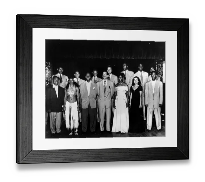 Framed Print : Photo of Quincy Jones Framed Print : Photo of Quincy Jones