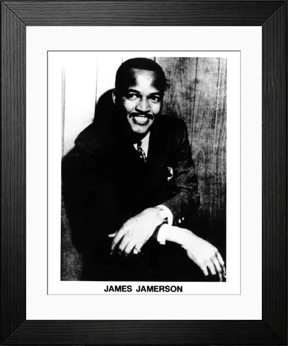 Framed Print : Photo of James Jamerson Framed Print : Photo of James Jamerson