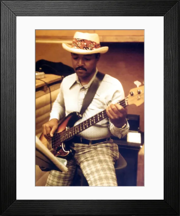 Framed Print : Photo of James Jamerson Framed Print : Photo of James Jamerson
