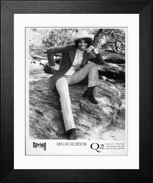 Framed Print : Photo of Millie Jackson Framed Print : Photo of Millie Jackson