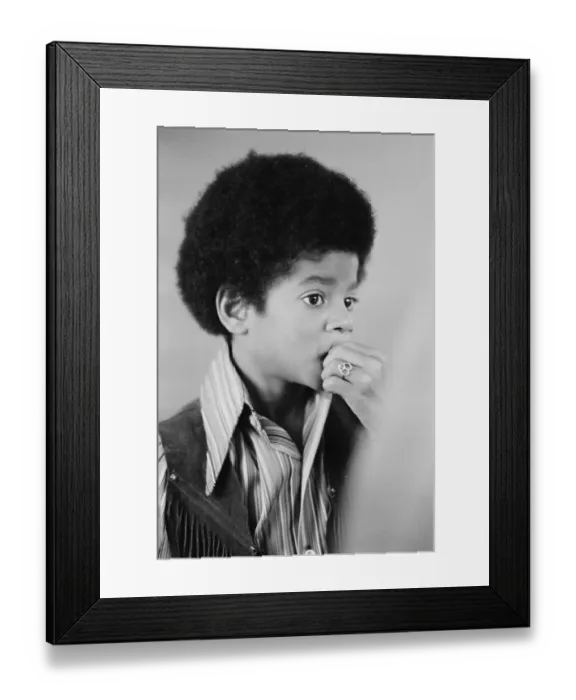 Framed Print : Jackson 5 Singer Framed Print : Jackson 5 Singer