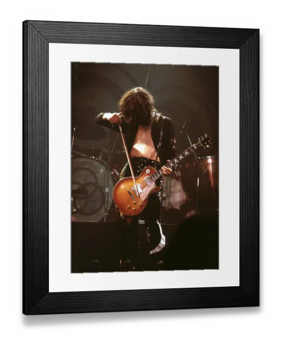 Framed Print : Photo of Jimmy Page Framed Print : Photo of Jimmy Page