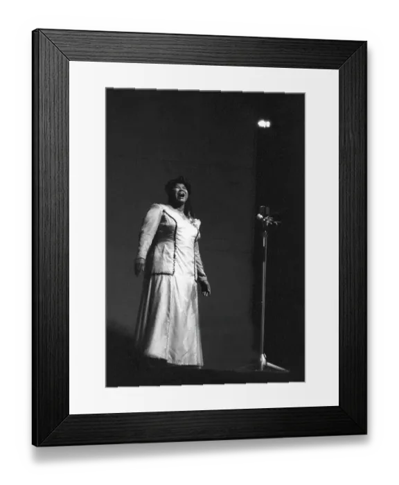 Framed Print : Photo of Mahalia Jackson Framed Print : Photo of Mahalia Jackson
