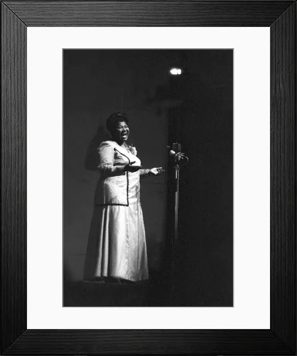 Framed Print : Photo of Mahalia Jackson Framed Print : Photo of Mahalia Jackson