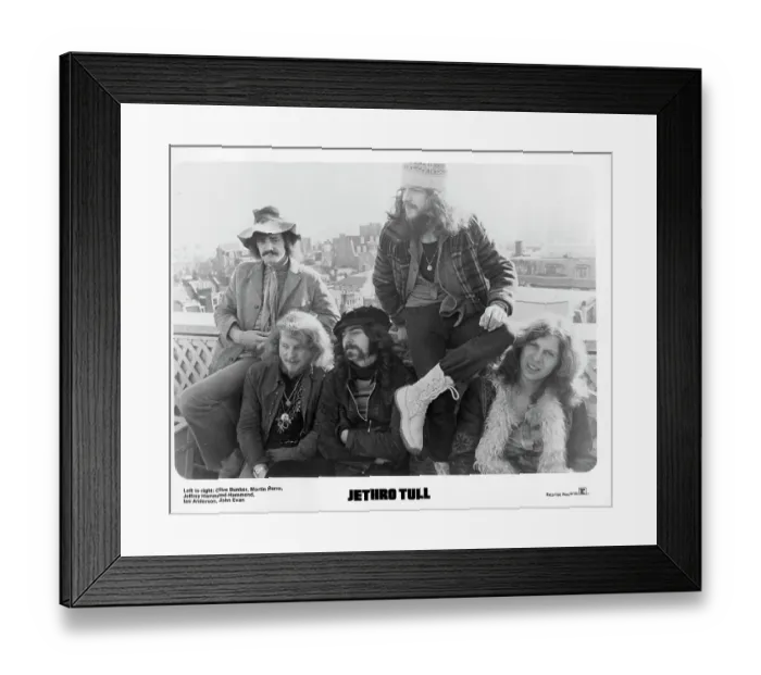 Framed Print : Photo of Jethro Tull Framed Print : Photo of Jethro Tull