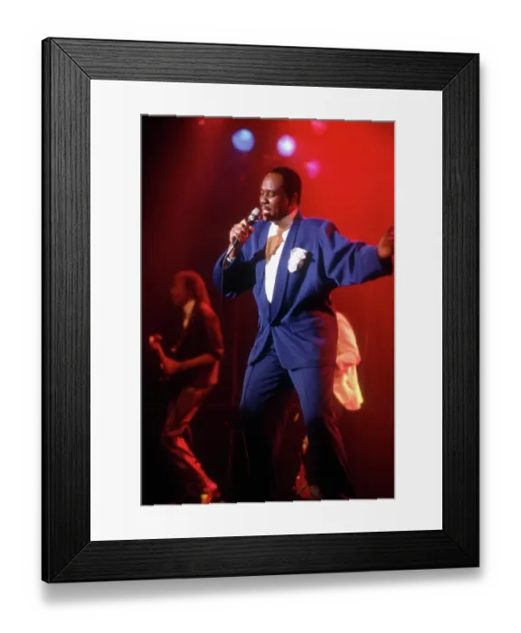 Framed Print : Photo of Freddie Jackson Framed Print : Photo of Freddie Jackson