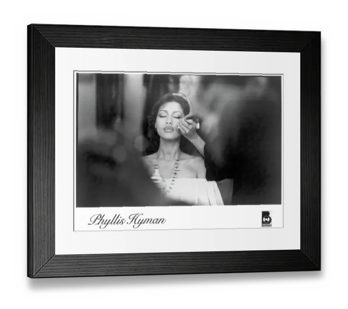Framed Print : Photo of Phyllis Hyman Framed Print : Photo of Phyllis Hyman
