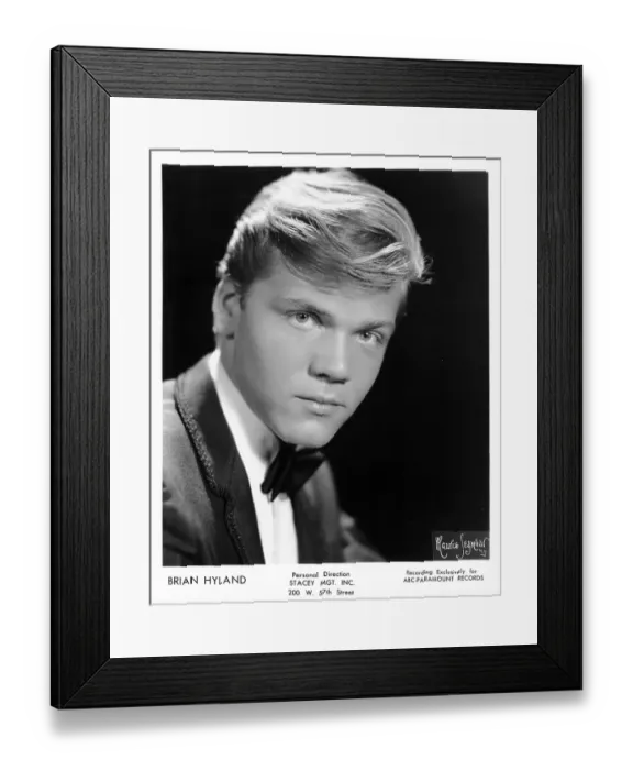 Framed Print : Photo of Brian Hyland Framed Print : Photo of Brian Hyland