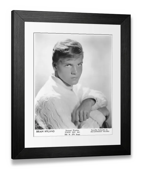 Framed Print : Photo of Brian Hyland Framed Print : Photo of Brian Hyland