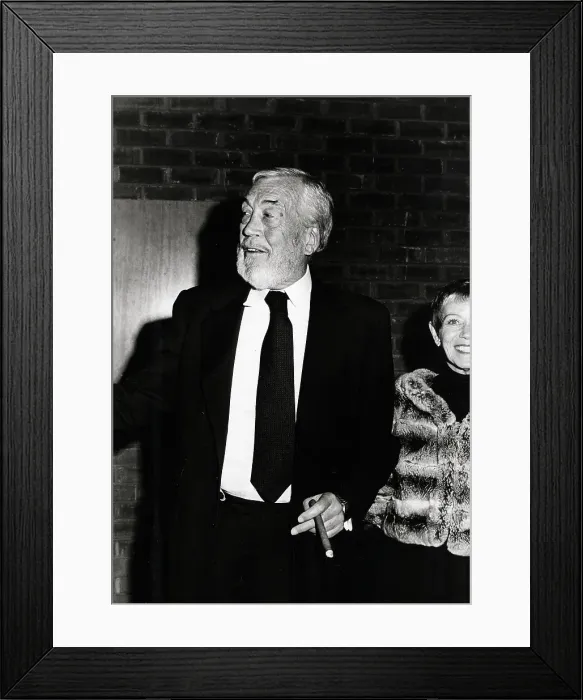 Framed Print : Photo of John Huston Framed Print : Photo of John Huston