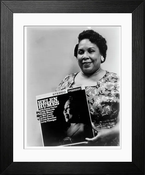 Framed Print : Photo of Helen Humes Framed Print : Photo of Helen Humes