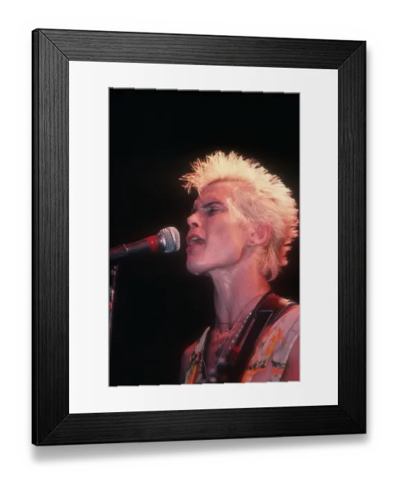Framed Print : Photo of Billy Idol Framed Print : Photo of Billy Idol