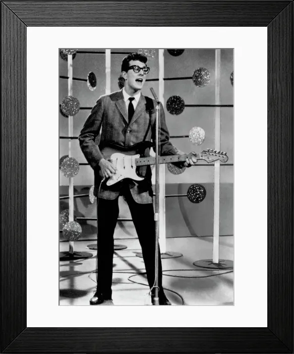 Framed Print : Photo of Buddy Holly Framed Print : Photo of Buddy Holly