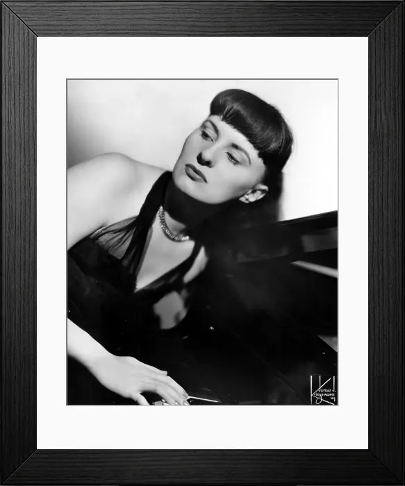Framed Print : Photo of Jutta Hipp Framed Print : Photo of Jutta Hipp