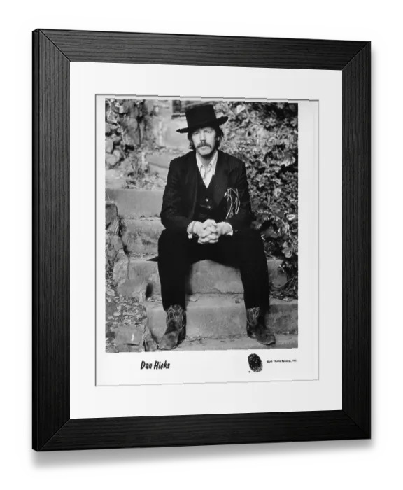 Framed Print : Photo of Dan Hicks Framed Print : Photo of Dan Hicks