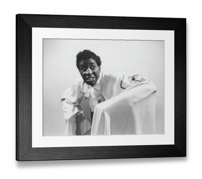Framed Print : Photo of Screamin Jay Hakwins Framed Print : Photo of Screamin Jay Hakwins
