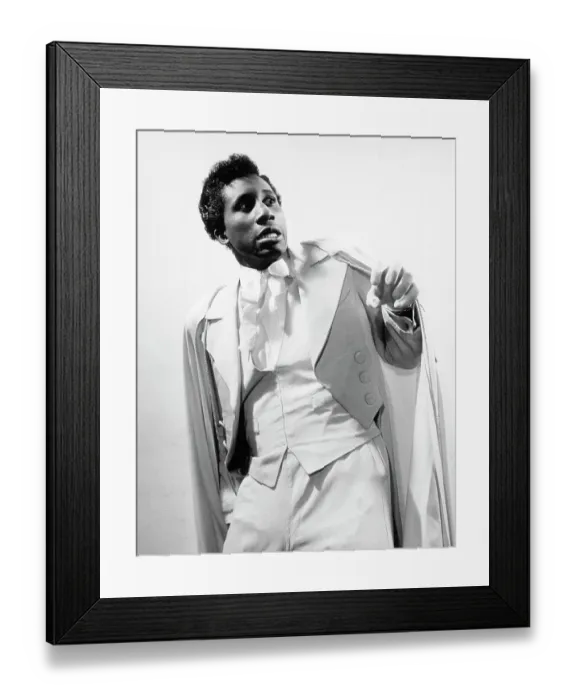 Framed Print : Photo of Screamin Jay Hakwins Framed Print : Photo of Screamin Jay Hakwins