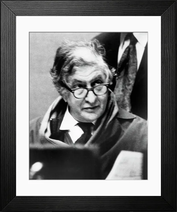 Framed Print : Photo of Bernard Herrmann