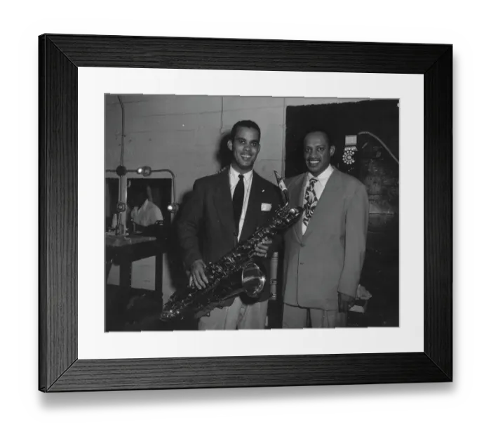 Framed Print : Photo of Lionel Hampton Framed Print : Photo of Lionel Hampton