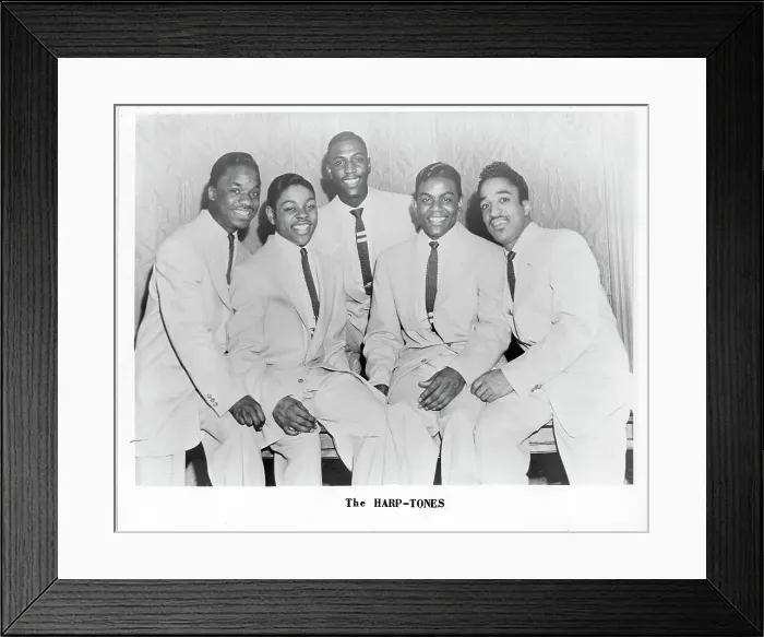 Framed Print : Photo of Harptones Framed Print : Photo of Harptones