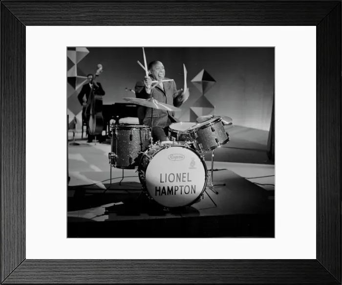 Framed Print : Photo of Lionel Hampton Framed Print : Photo of Lionel Hampton